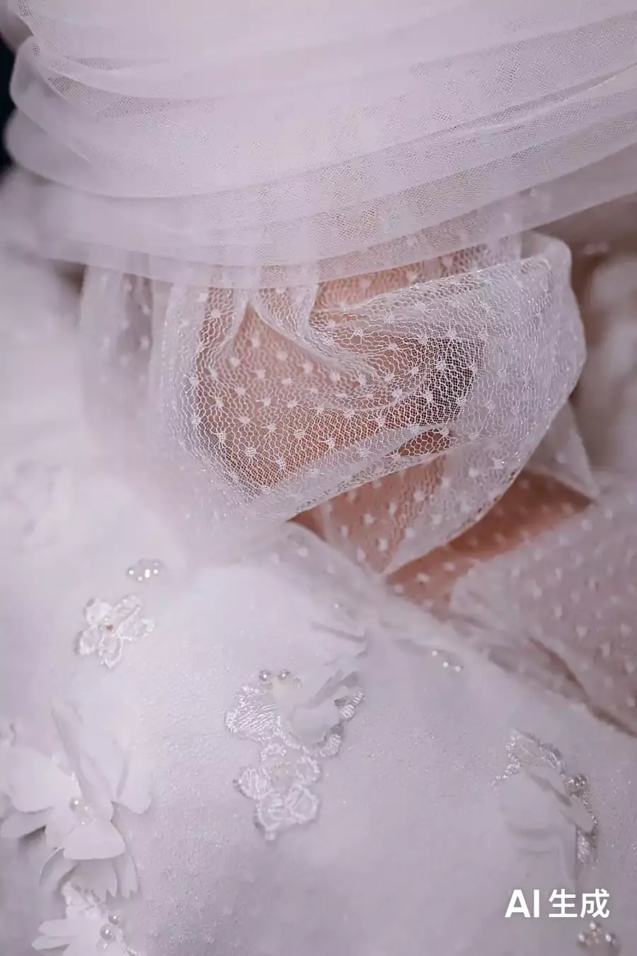 Corded & floral lace